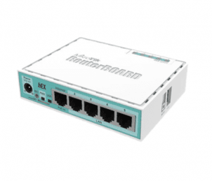 Router hEX 5p without WiFi