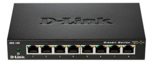 Switch D-Link DGS-108 8-Port shielded Gigabit