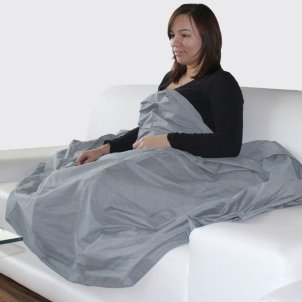 Anti-radiation EMF-shielding Blanket TDG | Steel-Gray | 1,4x2m