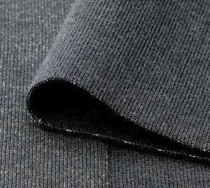 Black-Jersey | Shielding fabric | Strechable cotton | Ideal for clothes