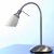 Shielded light shower as table lamp | handmade opal glass | 68 cm extended