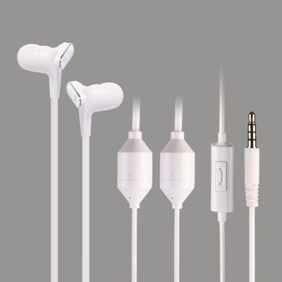Radiation reducing headphones | Air Tube Headsets | Base model White