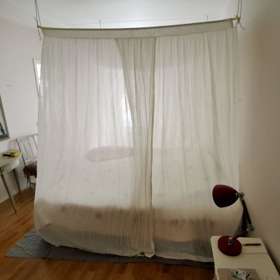 Shielding Canopy | Naturell | Roof frame | Double bed