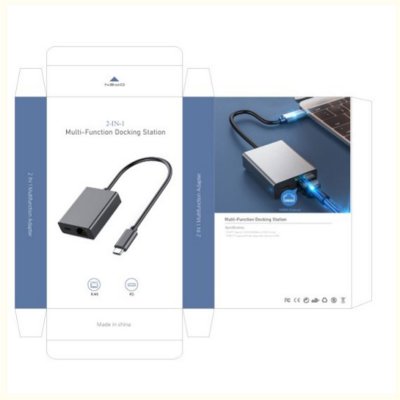 Internet adapter USB C to RJ45 f.charger