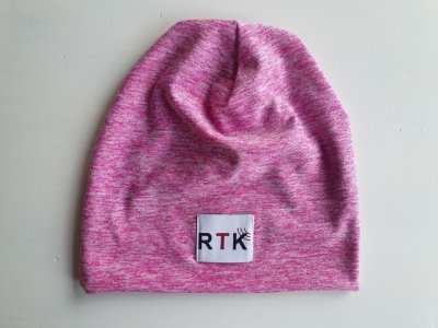 EMF Protection Baby Beanie RTK | Light Pink | 0-24 months