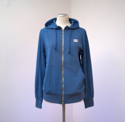 EMF Protective Hoodie with zipper RTK | Blue