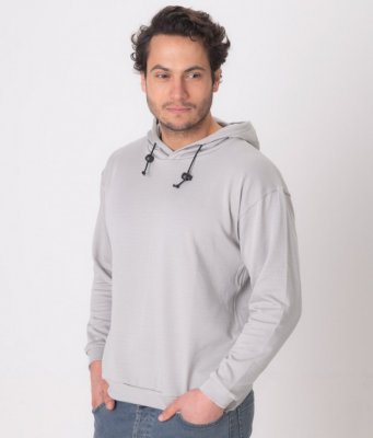 EMF Protective Men's Hoodie | Leblok | Grey