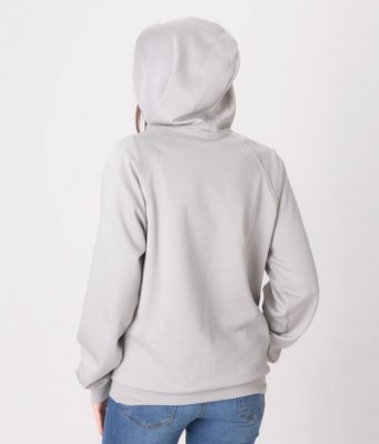 EMF Protective Women's Hoodie Leblok | Grey