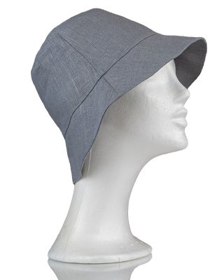EMF Protective Linen hat | Gray