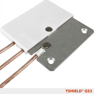 Grounding plate for wall | GS3 | 80x80 mm