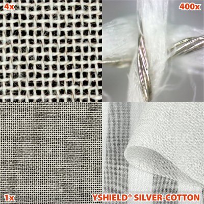 Silver-Cotton | Shielding fabric 