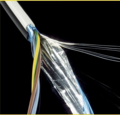 Shielded cable 3G1,5 50m flexible