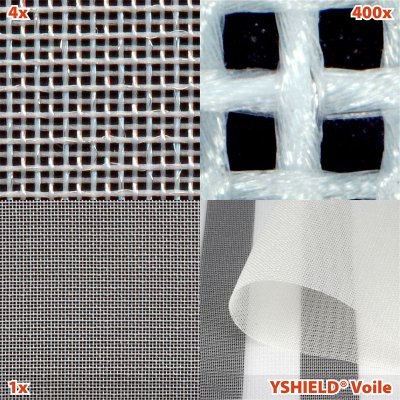 VOILE Swiss-Shield® | EMF Shielding | Top curtain fabric