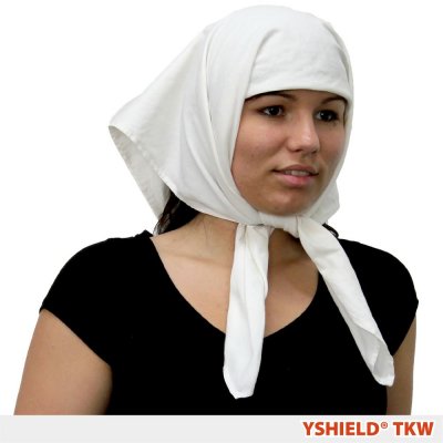 Shielding headscarf Swiss-Shield (White)